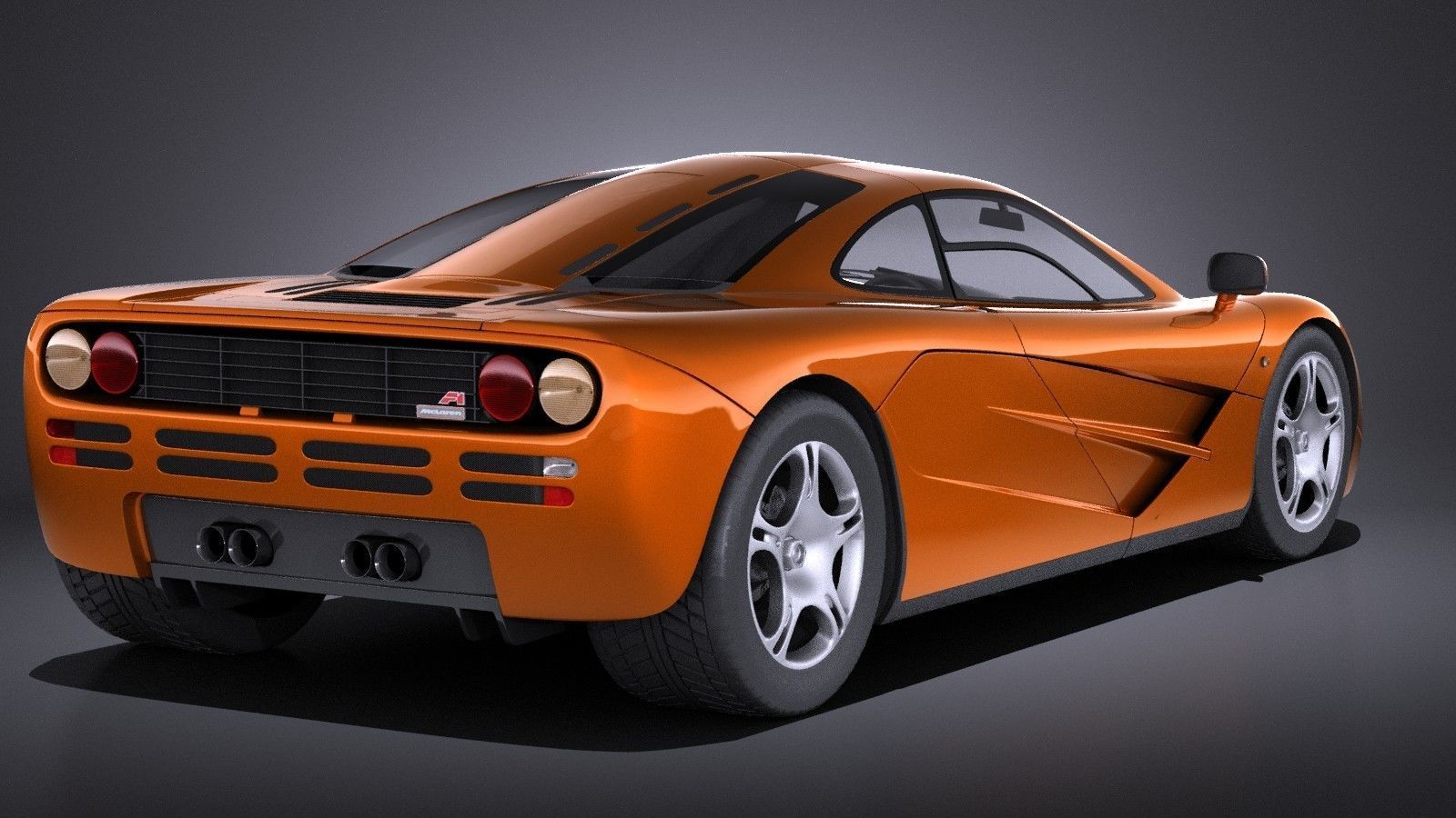McLaren F1 1994-1998 VRAY 3D model_5