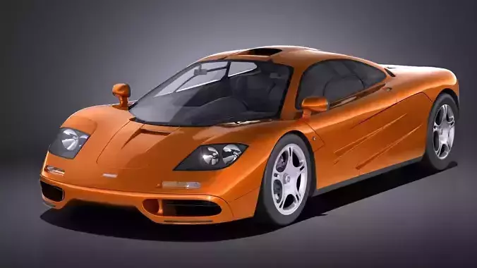 McLaren F1 1994-1998 VRAY 3D model
