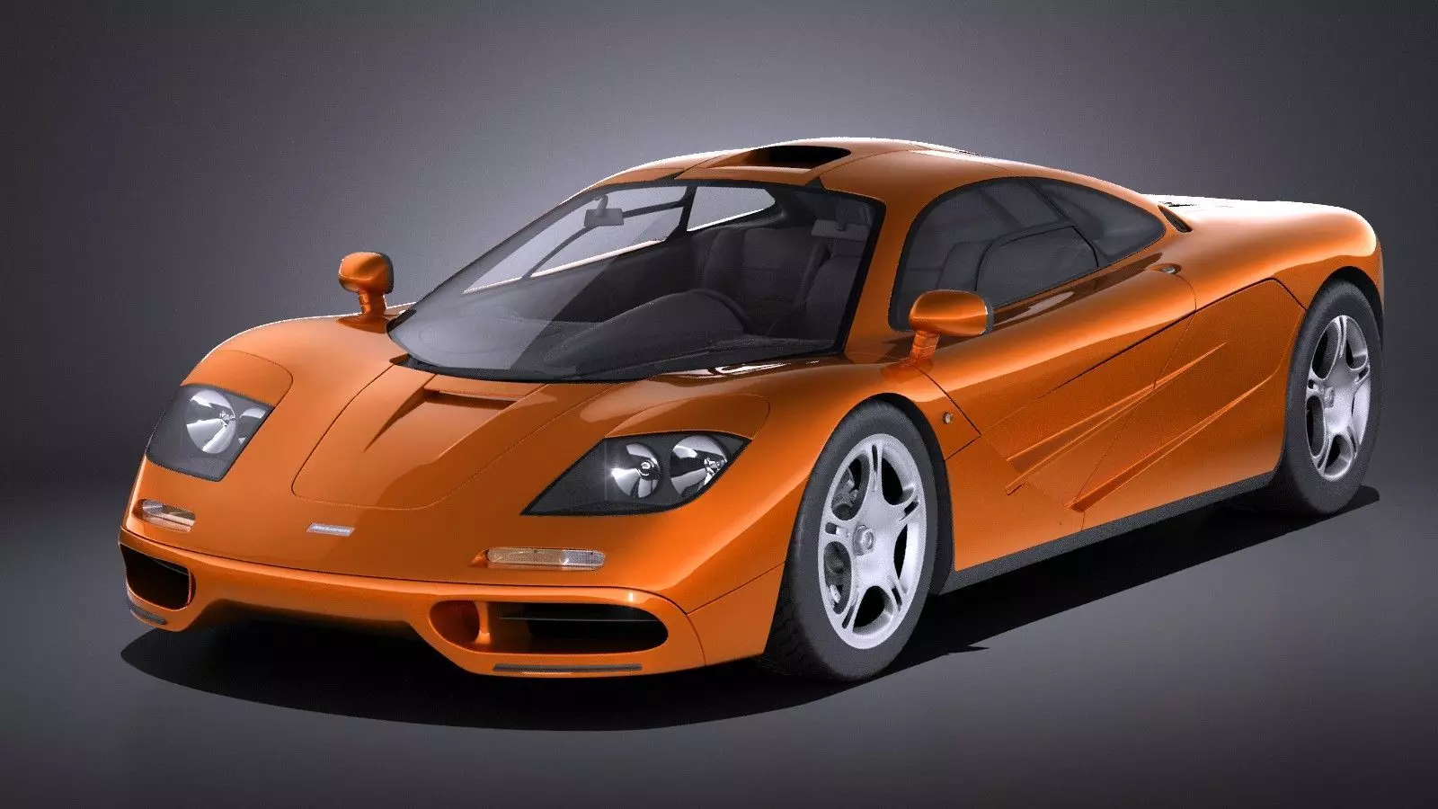 McLaren F1 1994-1998 VRAY 3D model_0