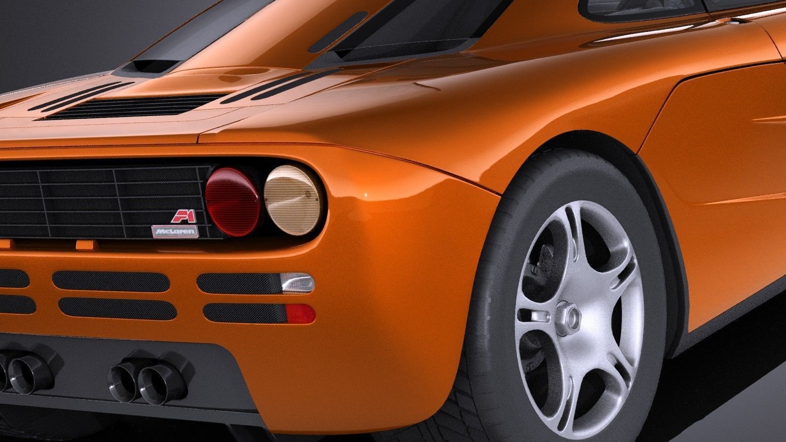 McLaren F1 1994-1998 VRAY 3D model_3
