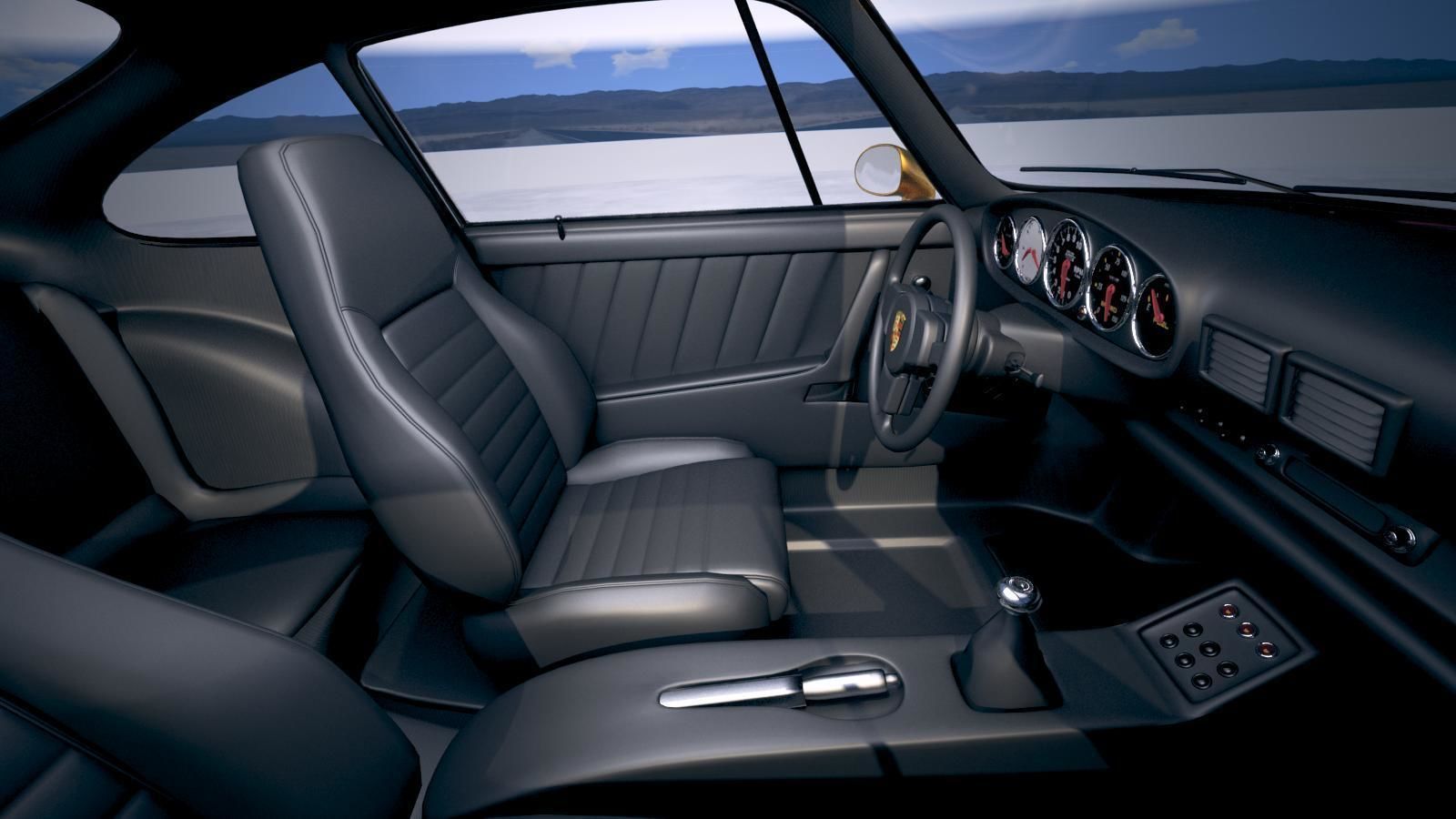  Porsche 911 964 Carrera 1990 3D model_19