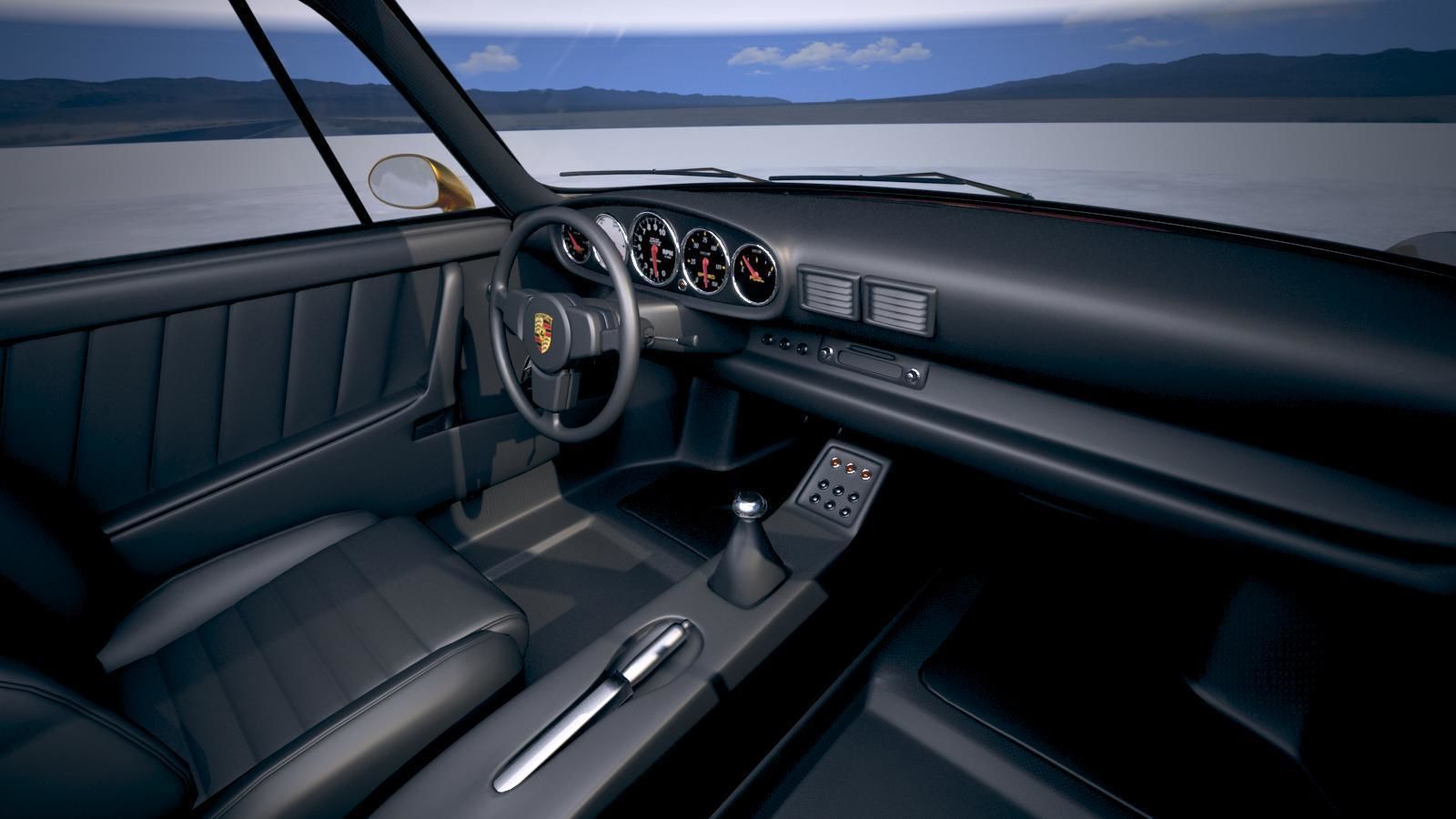  Porsche 911 964 Carrera 1990 3D model_18