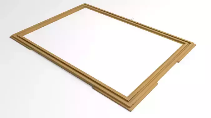 Rectangle Picture Frame 3D model