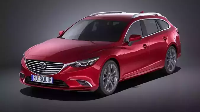 Mazda 6 Wagon 2016 VRAY