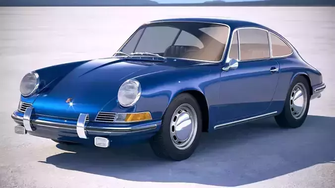  Porsche 911 901 coupe 1964 3D model