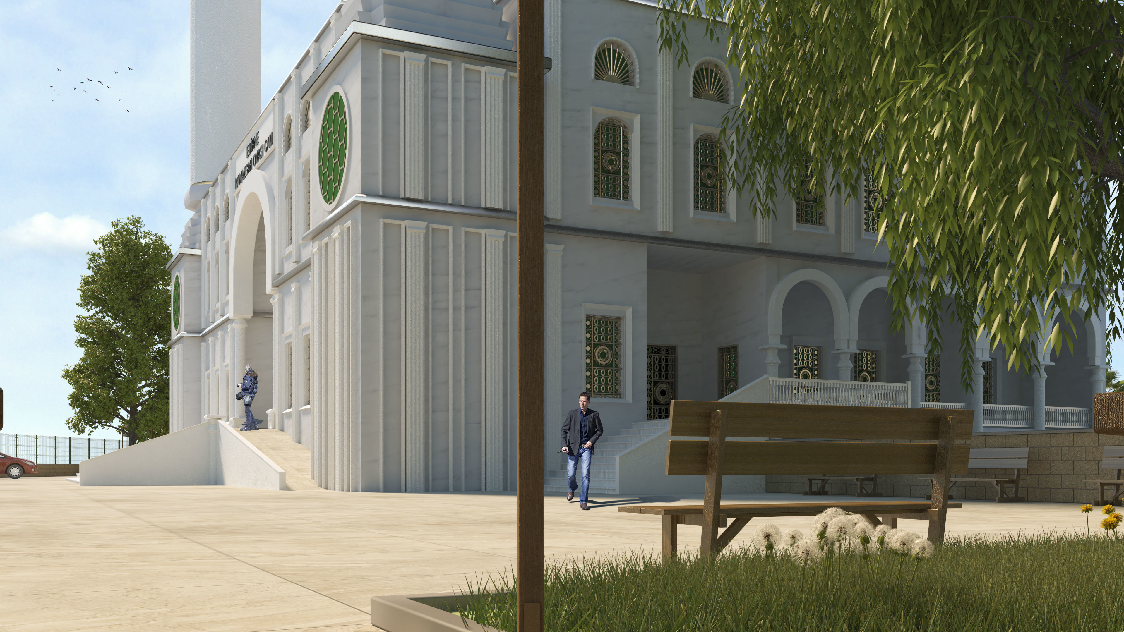 Turkish Mosque 3D model_7