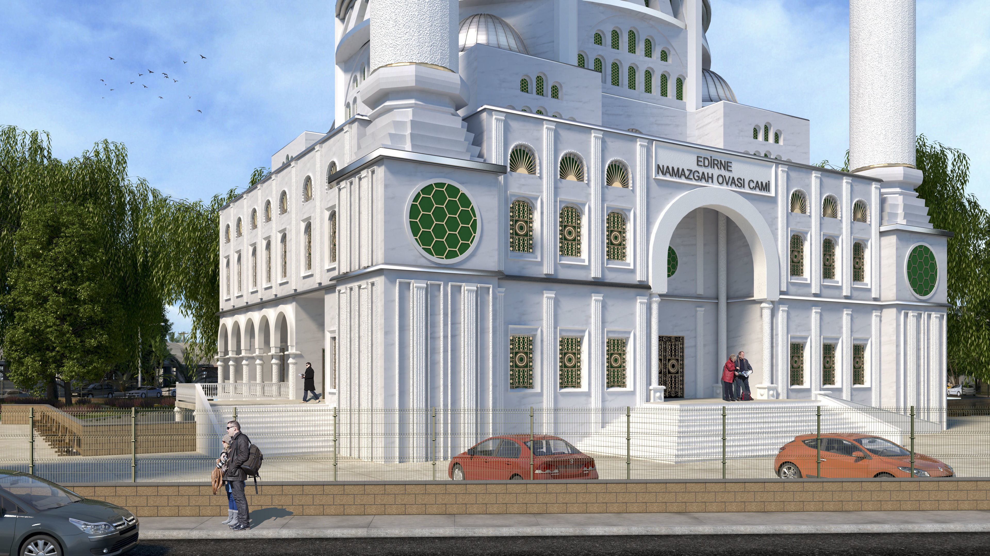 Turkish Mosque 3D model_3