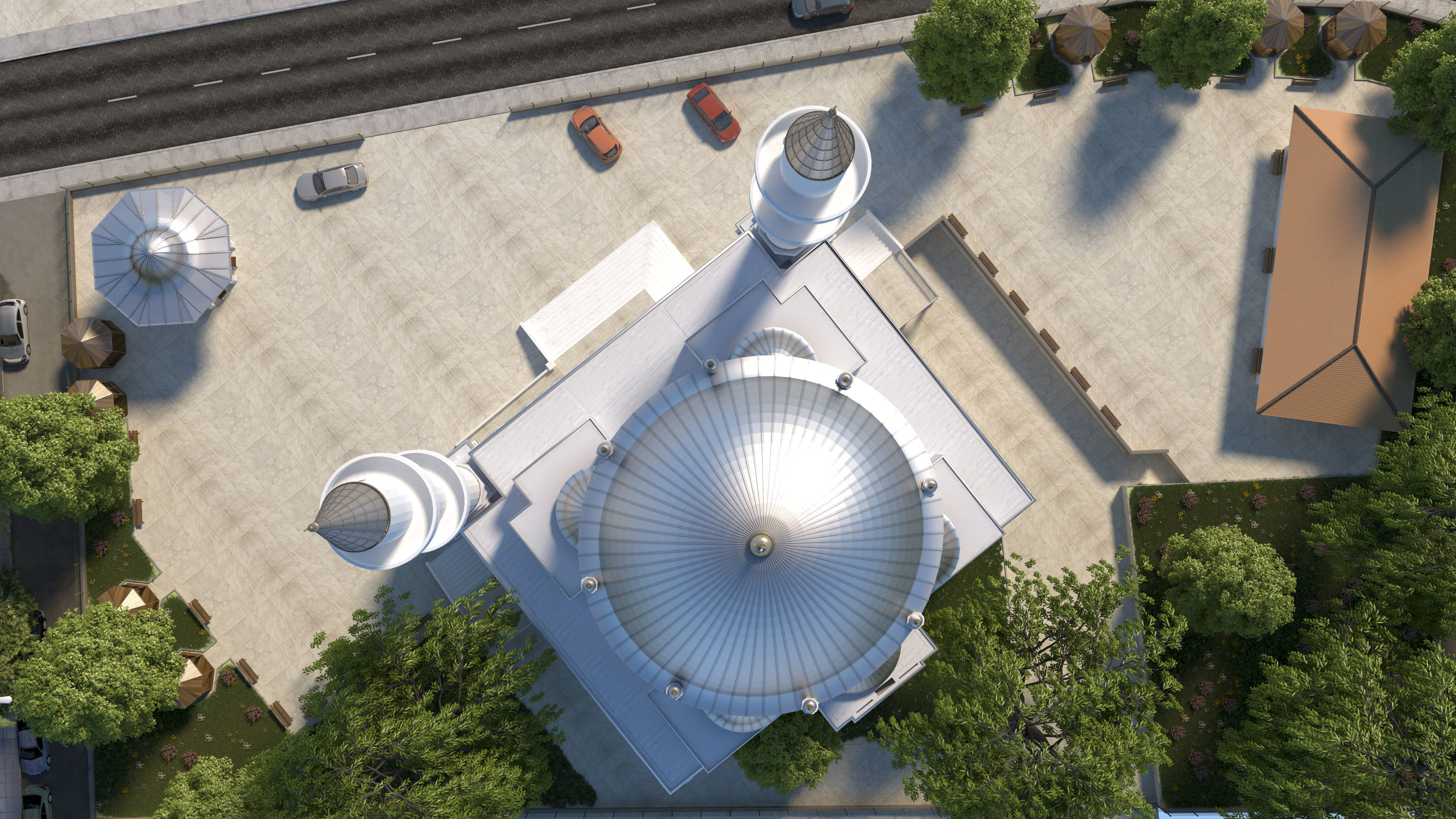 Turkish Mosque 3D model_6