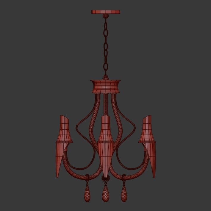 Vienna Chandelier 3D model_5