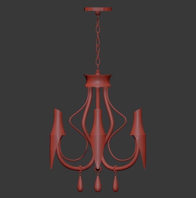 Vienna Chandelier 3D model_1