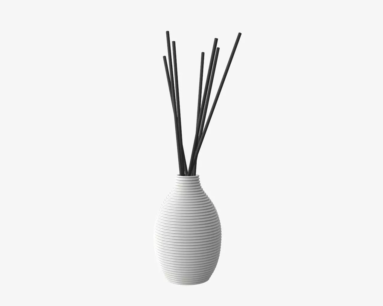 Air refresher bottle with sticks 08 3D model_0