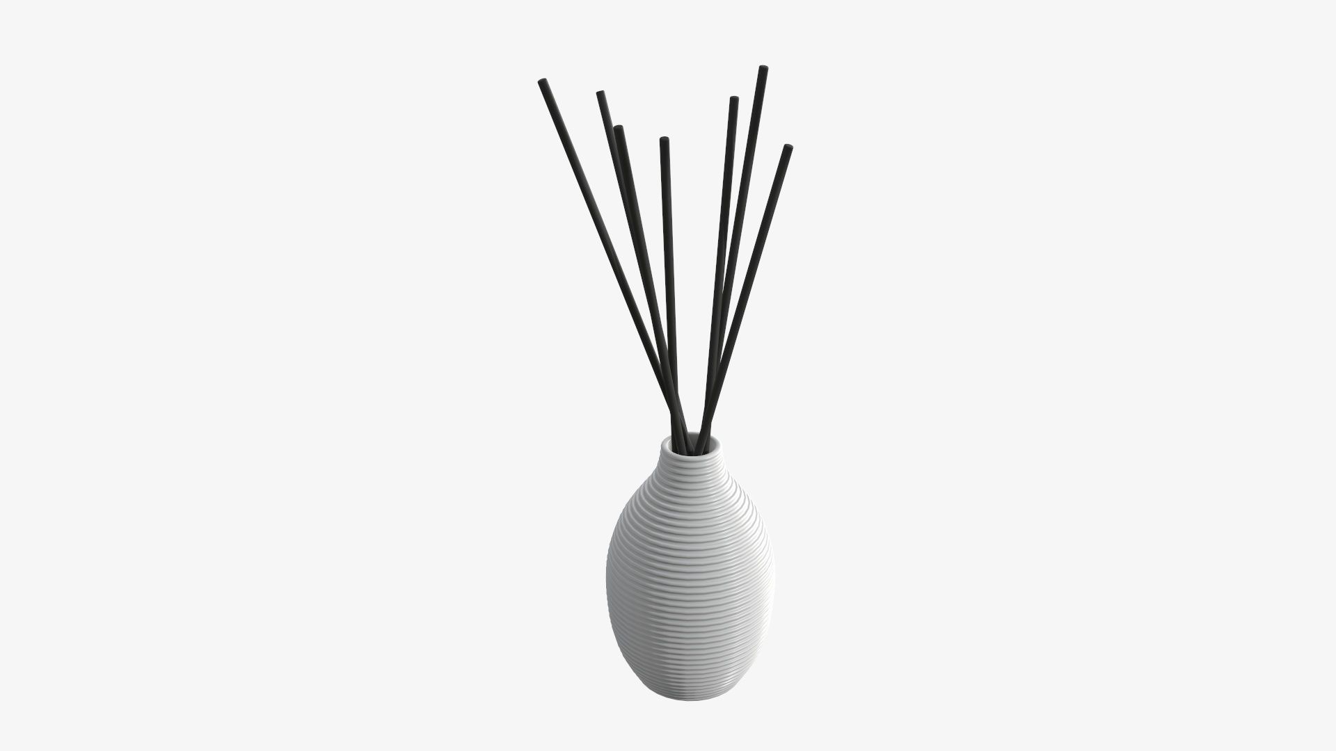 Air refresher bottle with sticks 08 3D model_3