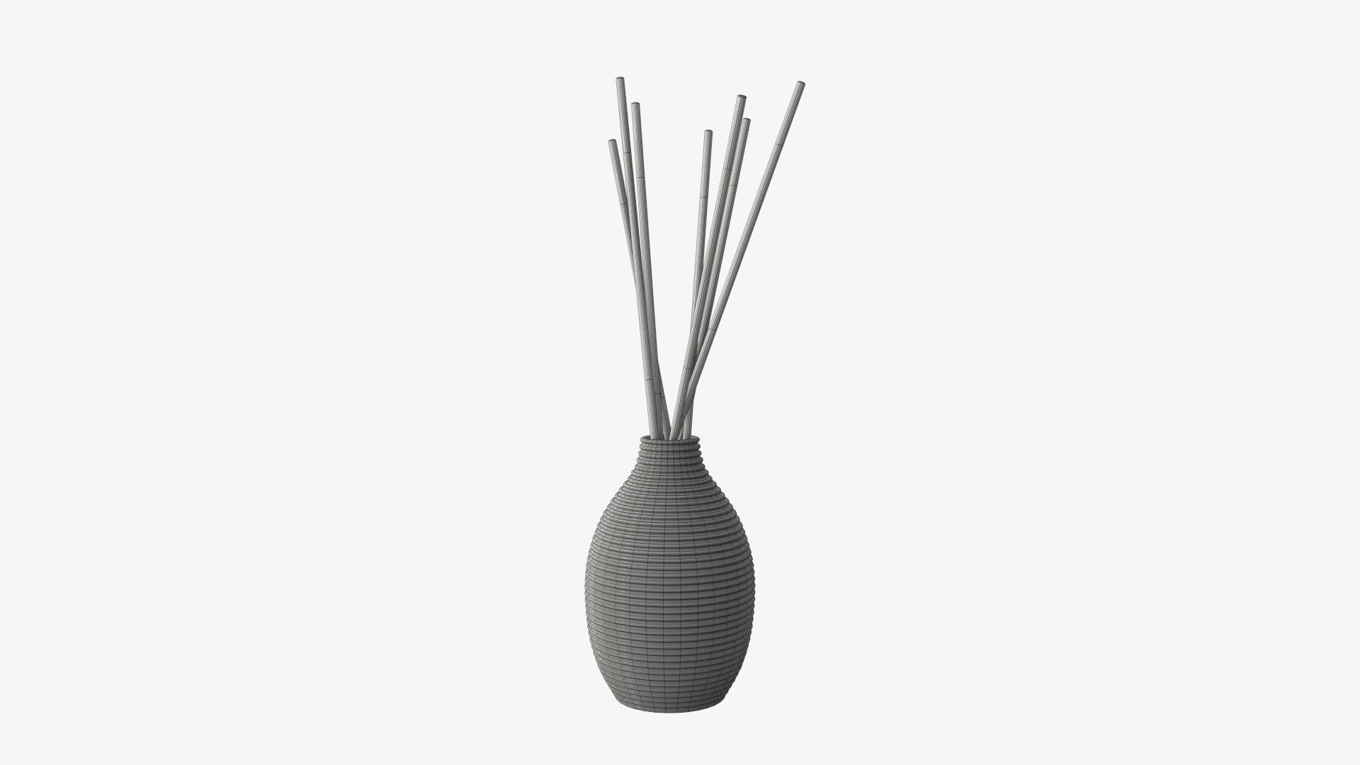 Air refresher bottle with sticks 08 3D model_5