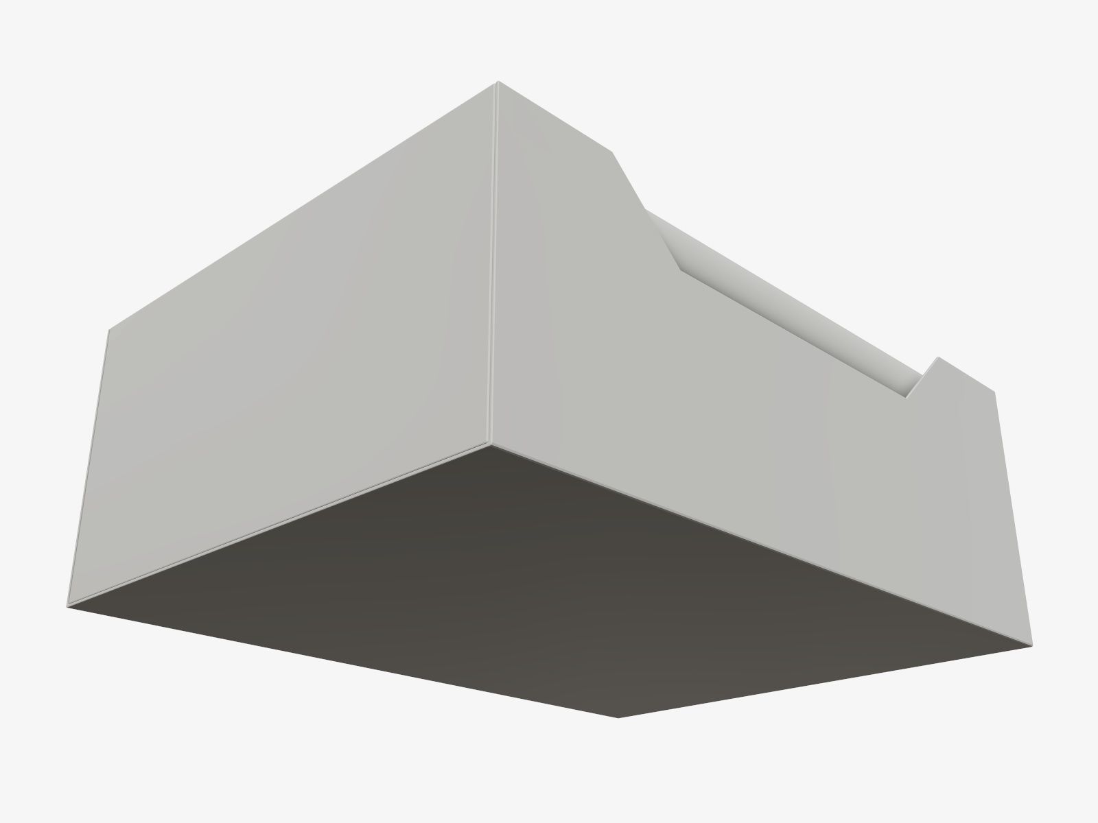 Chewing gum package cylindrical shape in box 3D model_3