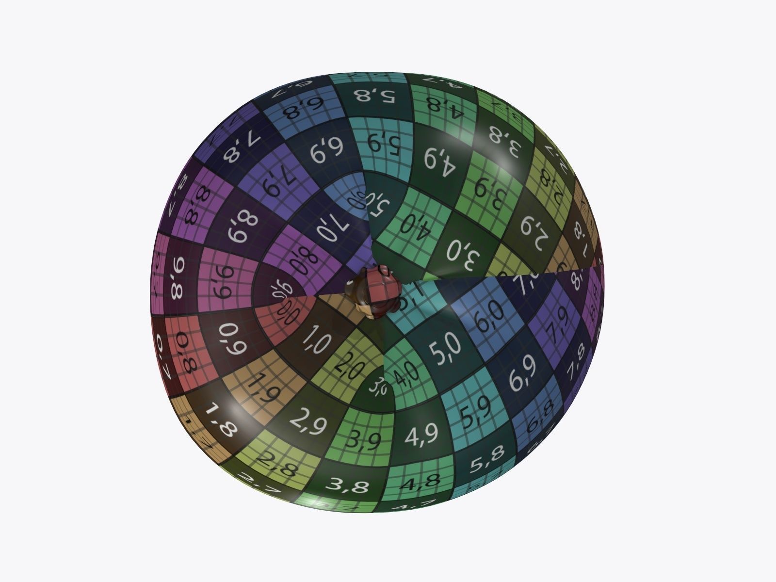 Mandarin whole 3D model_12