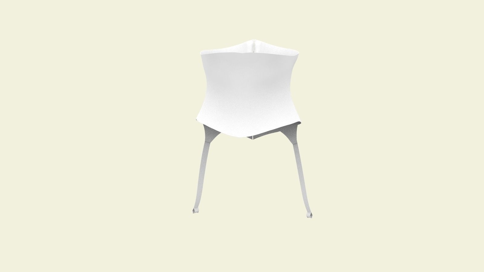 Corset with avatar and UV map Marvelous Designer 3D model_5