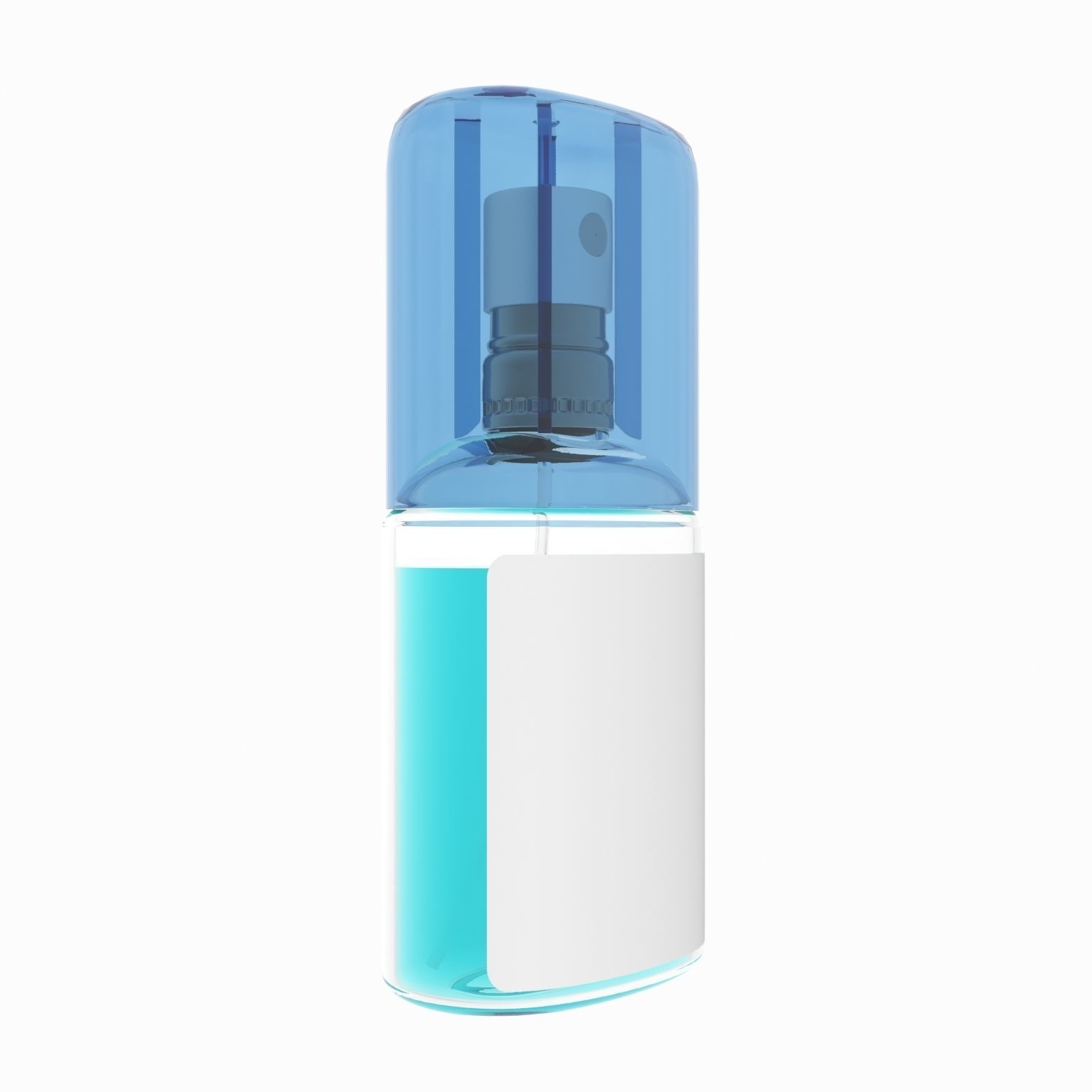 Breath freshening spray 3D model_2