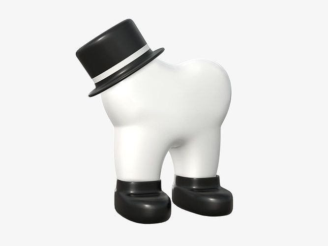Mister tooth 3D model