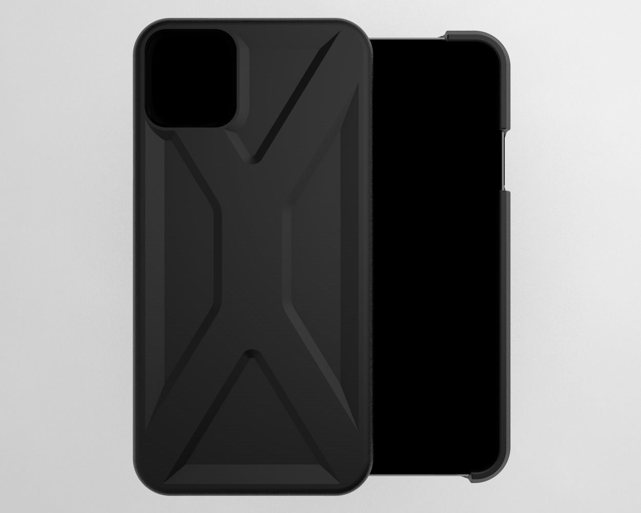 iPhone 11 Case Vector 3D print model_2