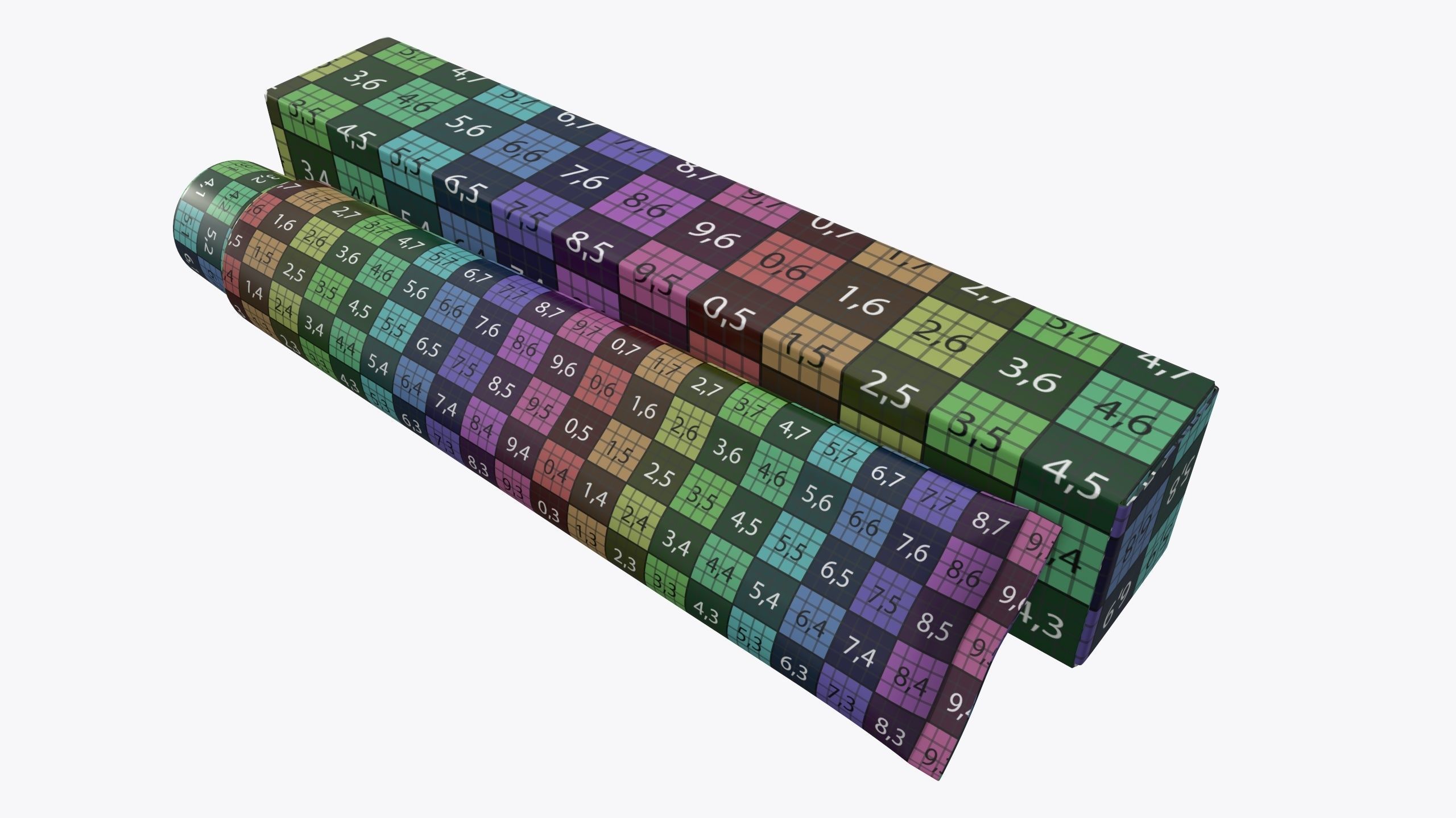 Toothpaste with box 03 3D model_12