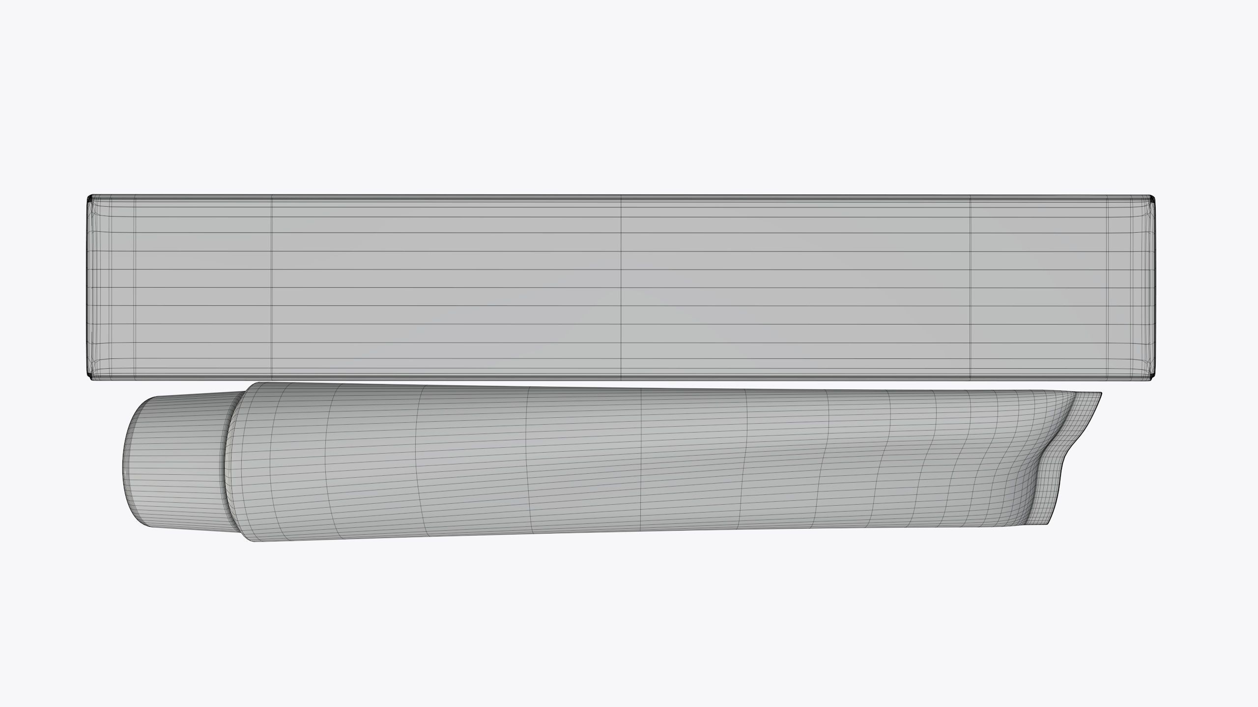 Toothpaste with box 03 3D model_7