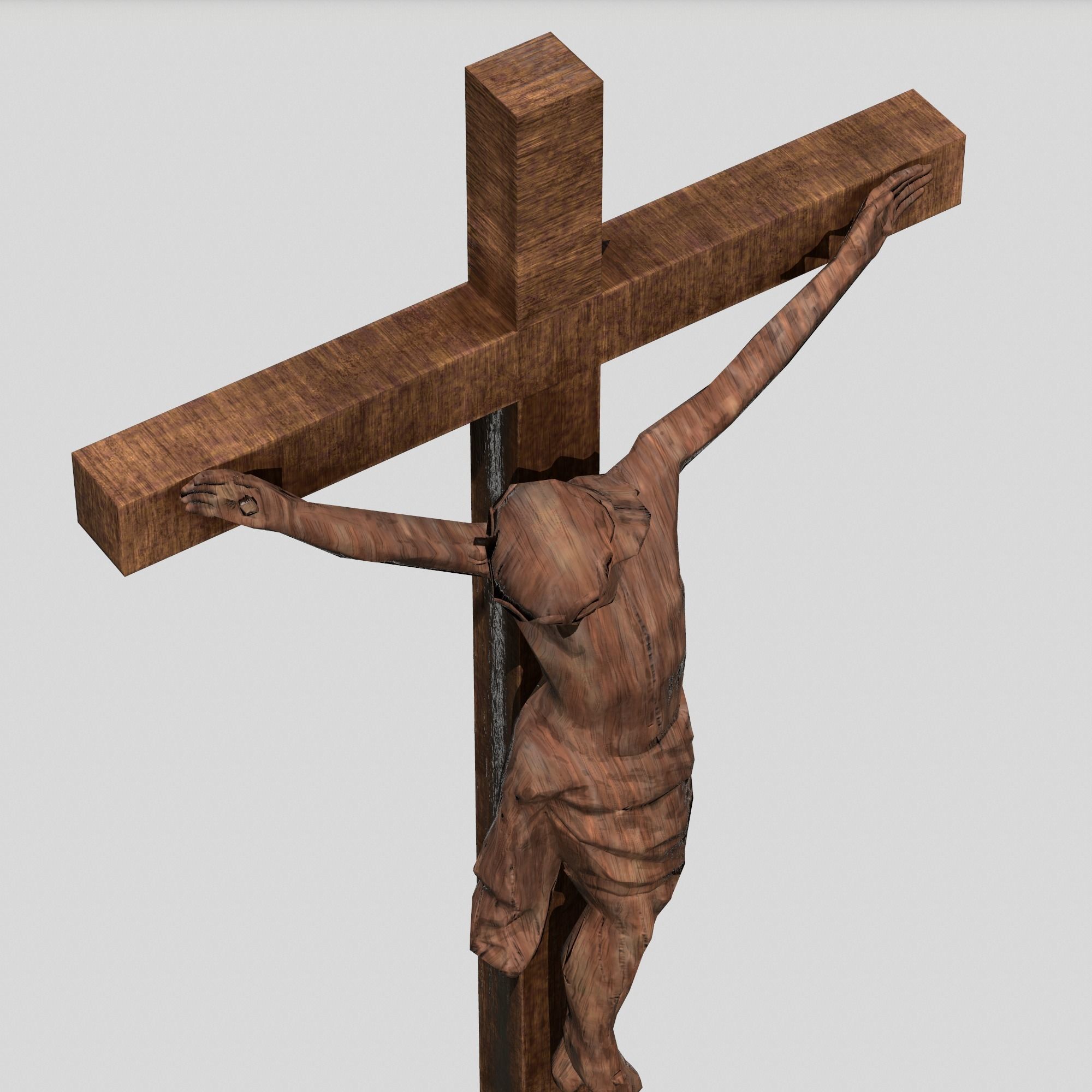 Chapel - Slav Architecture Low-poly 3D model_23