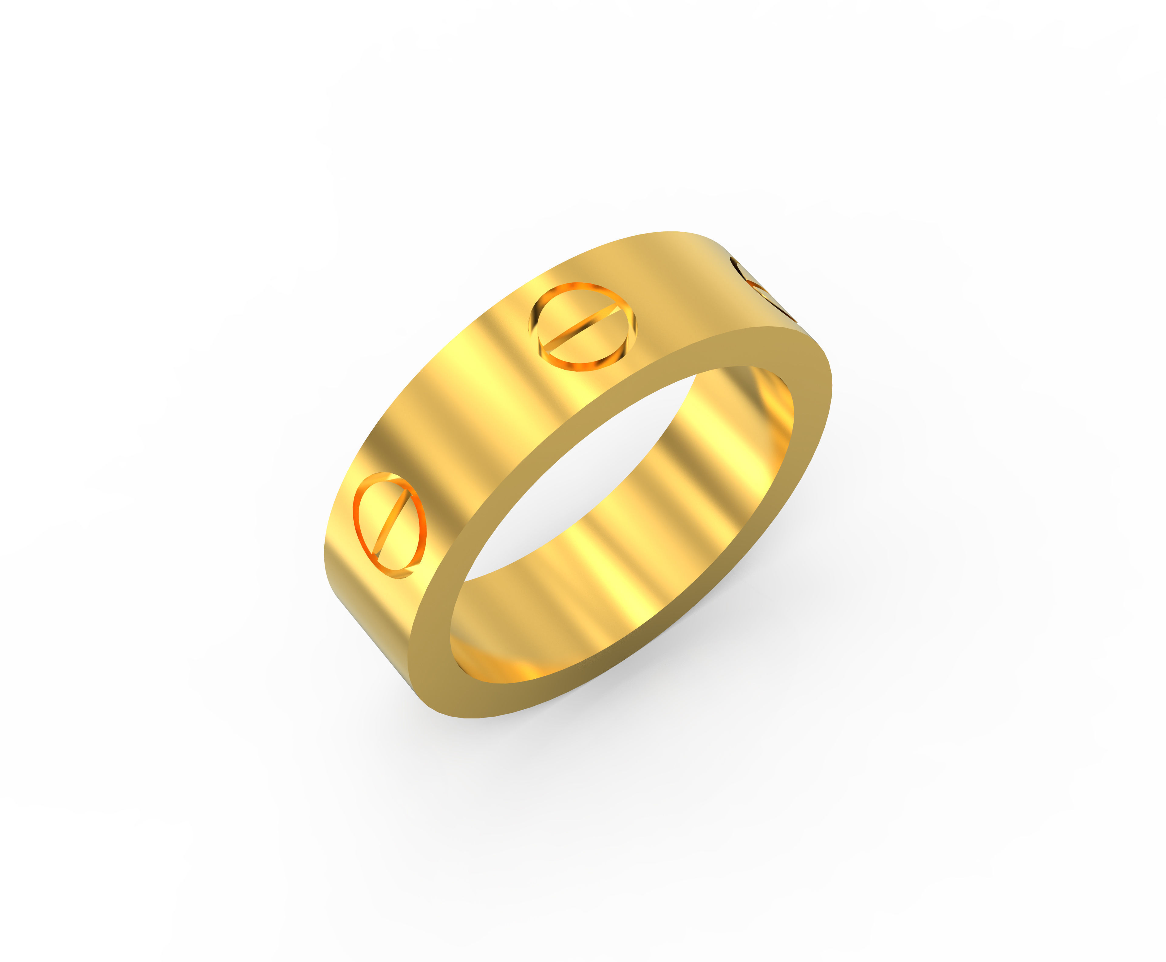 Love ring with ring size 19mm 3D print model