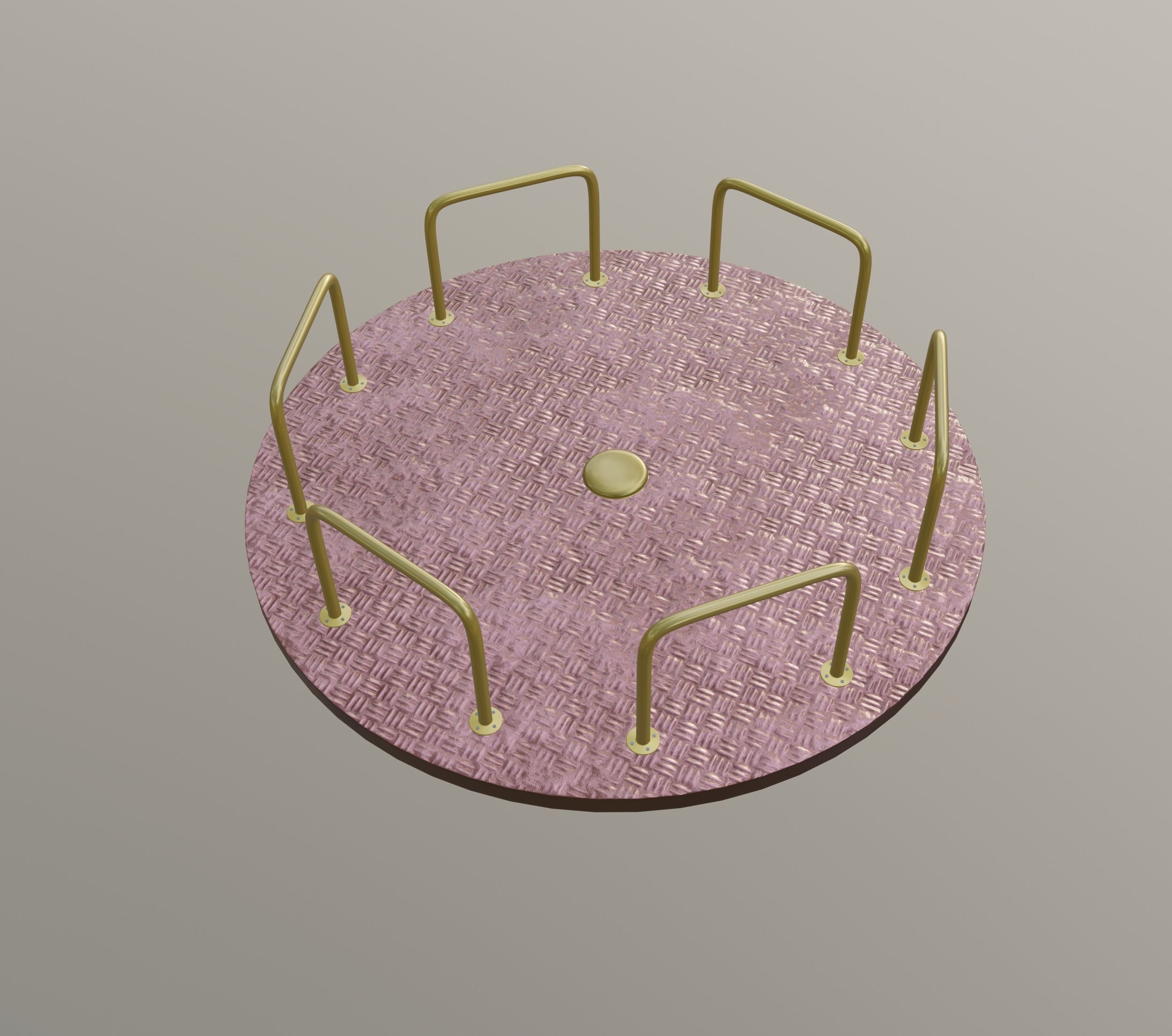 Merry Go Round 3D model_4