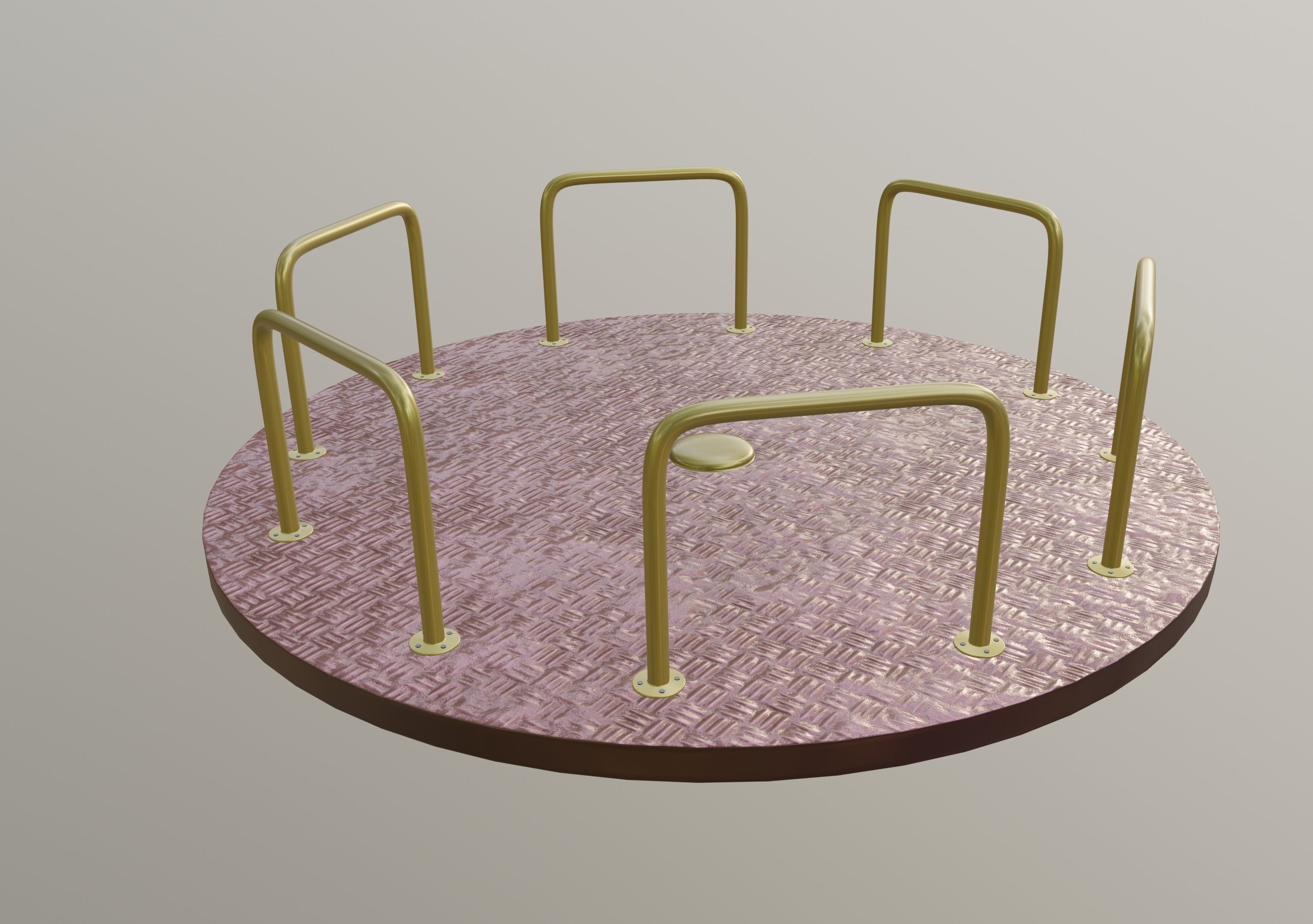 Merry Go Round 3D model_3