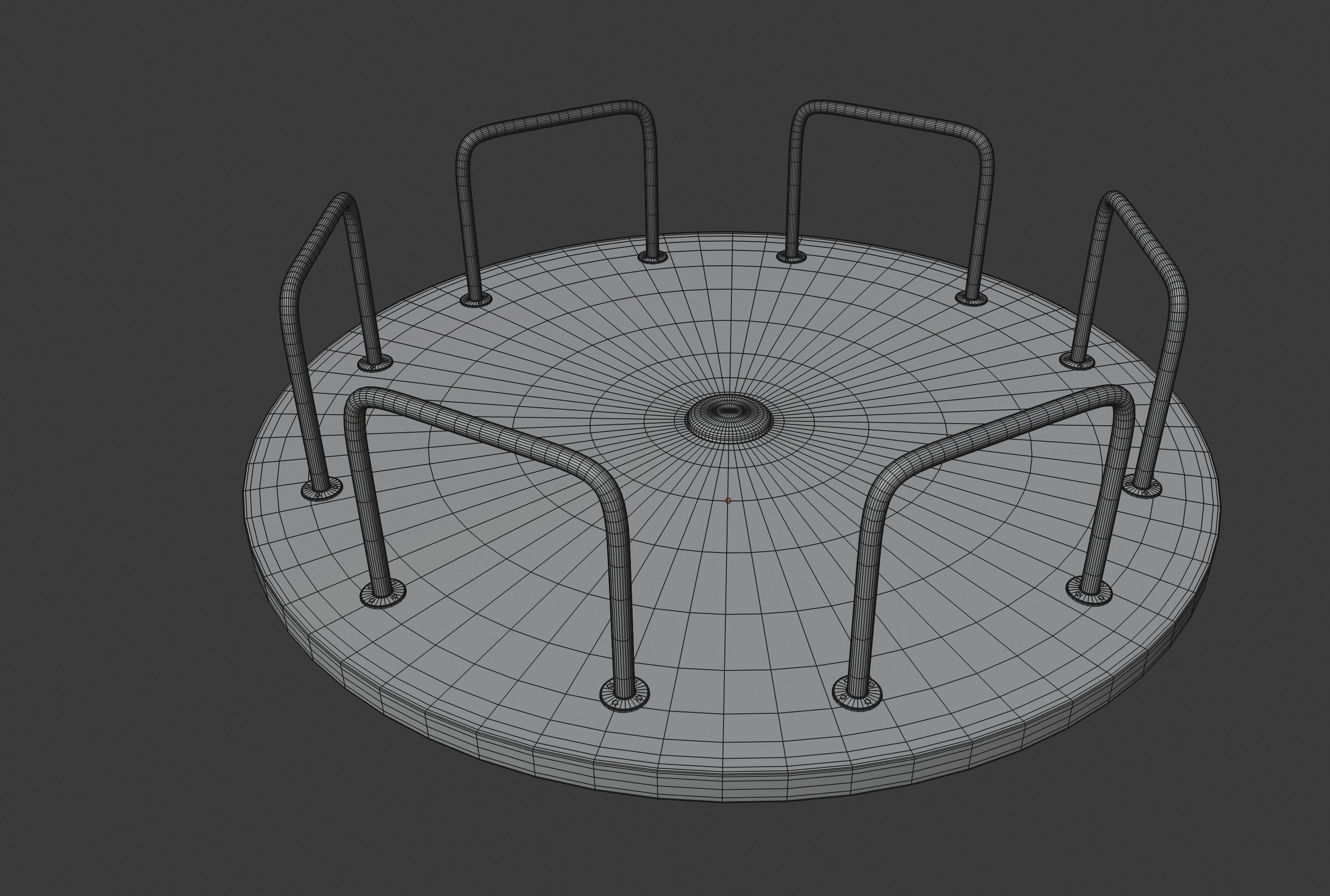 Merry Go Round 3D model_12