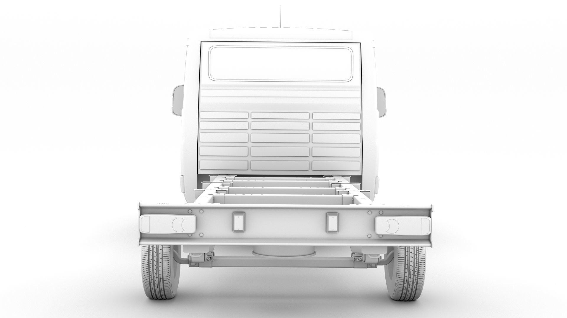 Fiat Ducato Chassis Truck Single Cab 3800WB 2020 3D model_27