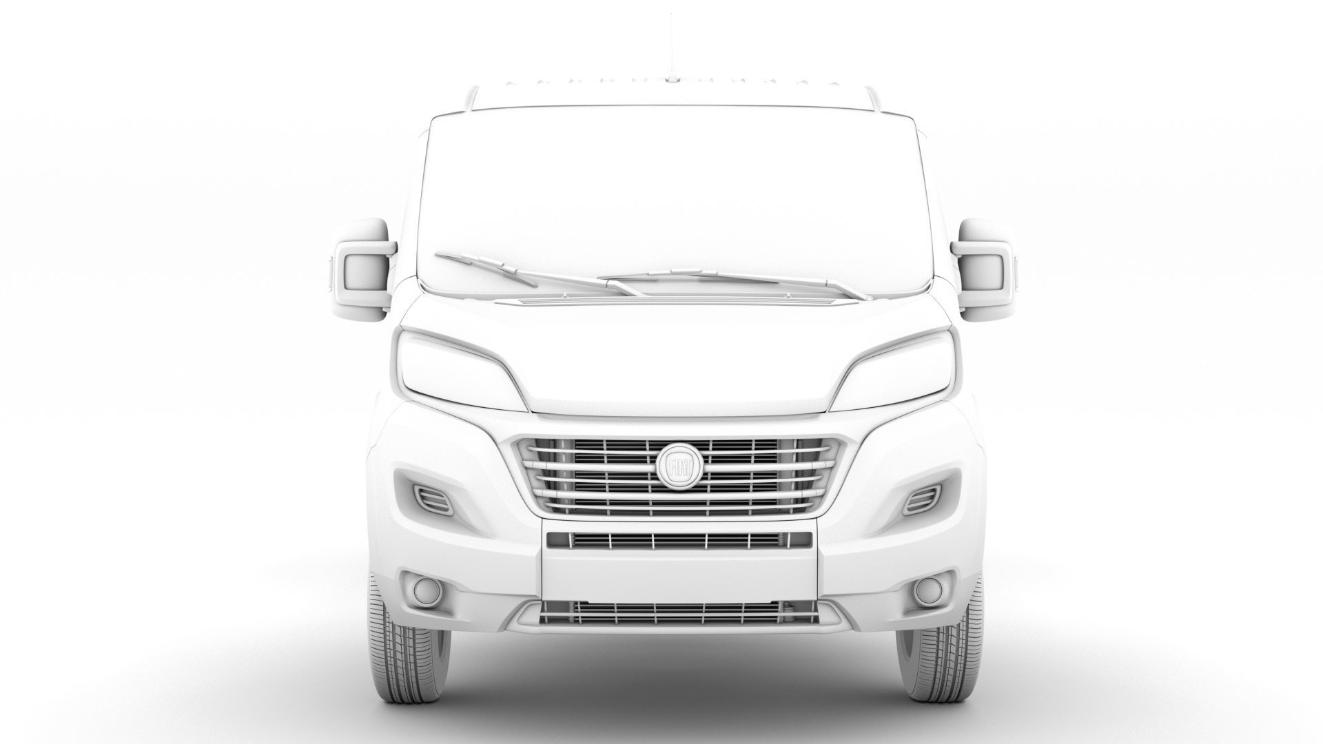 Fiat Ducato Chassis Truck Single Cab 3800WB 2020 3D model_23
