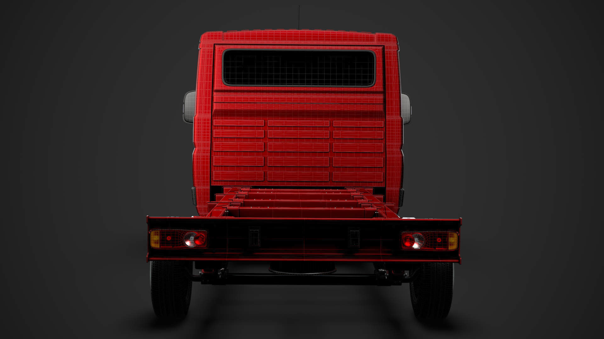 Fiat Ducato Chassis Truck Single Cab 3800WB 2020 3D model_41