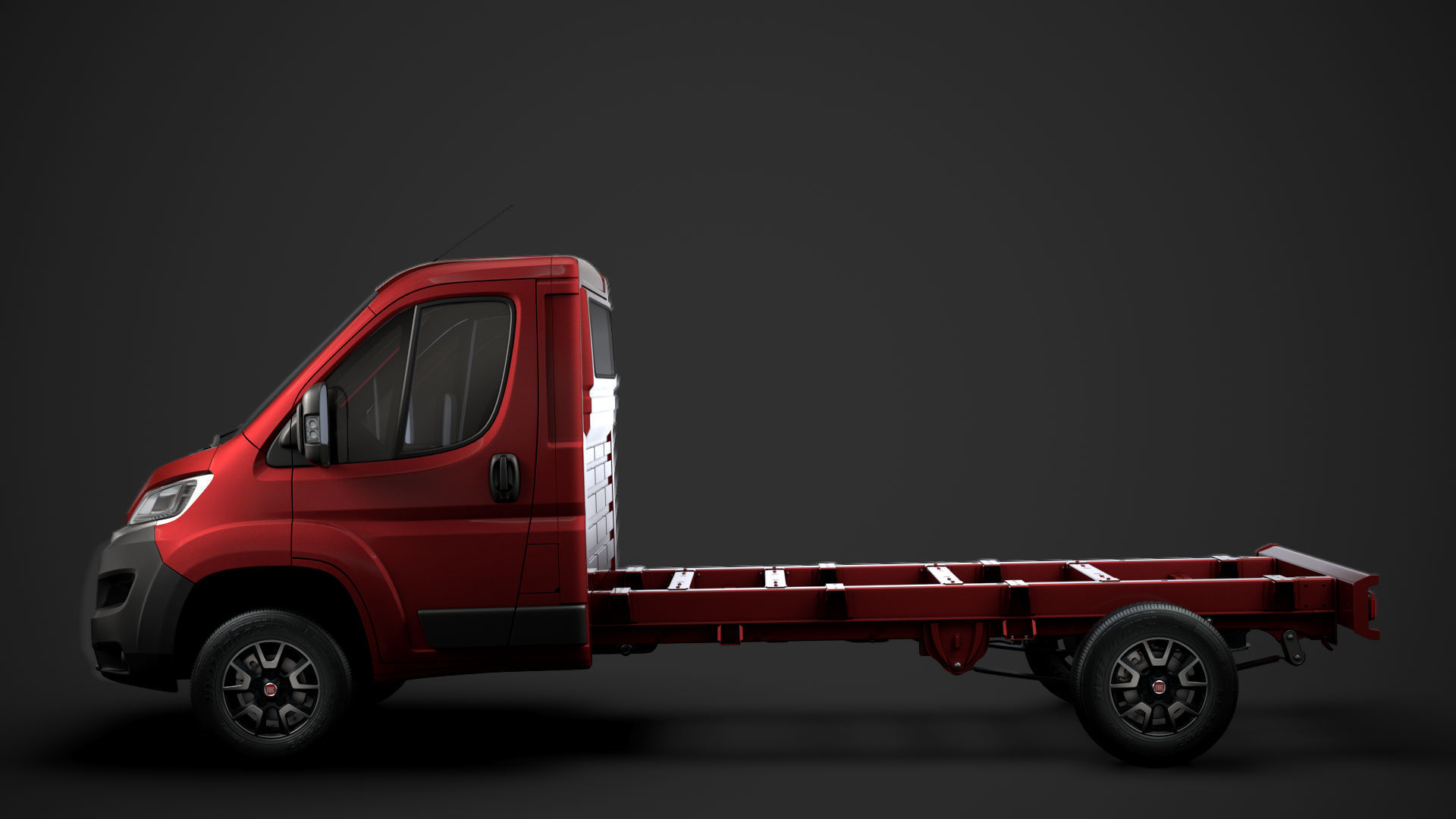 Fiat Ducato Chassis Truck Single Cab 3800WB 2020 3D model_5