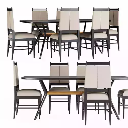Palto Dining Table  Keegan Chair