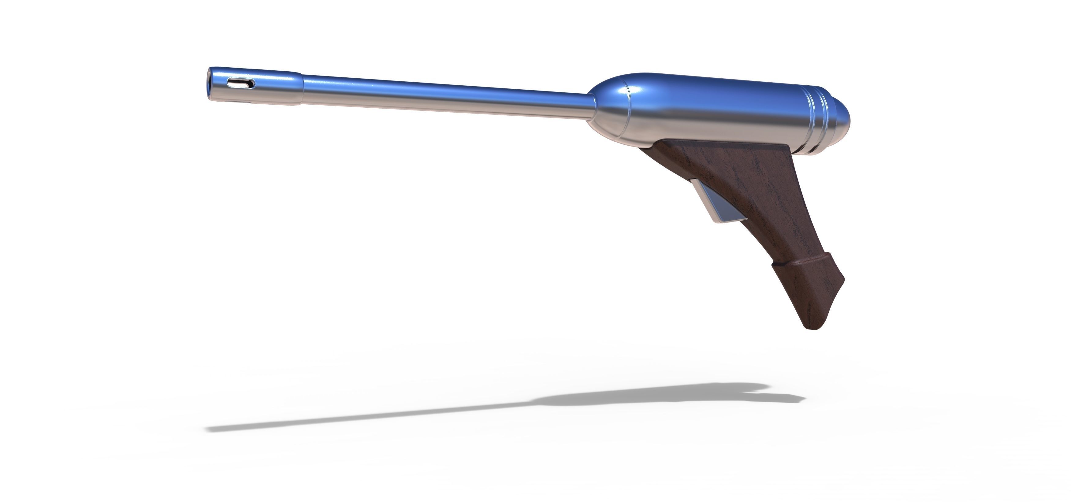 Blaster pistol ELG-3A from the movie Star Wars 3D print model_1