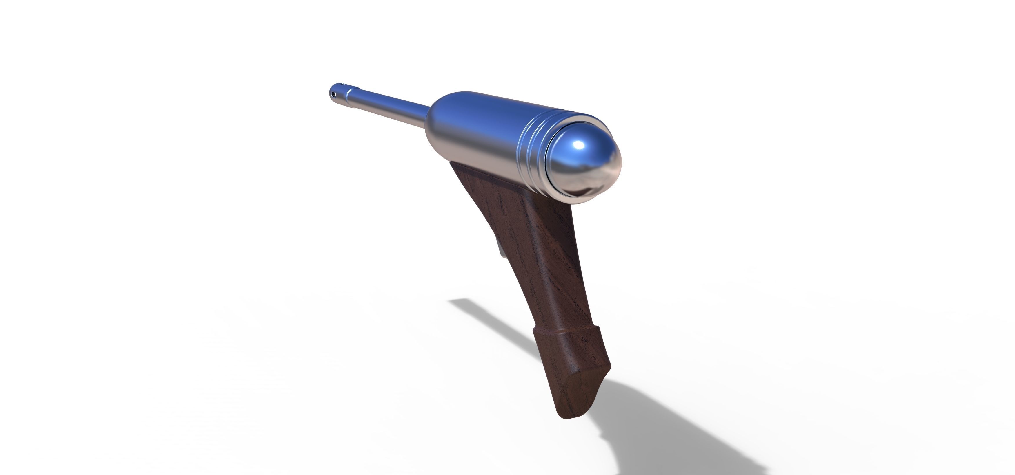 Blaster pistol ELG-3A from the movie Star Wars 3D print model_9