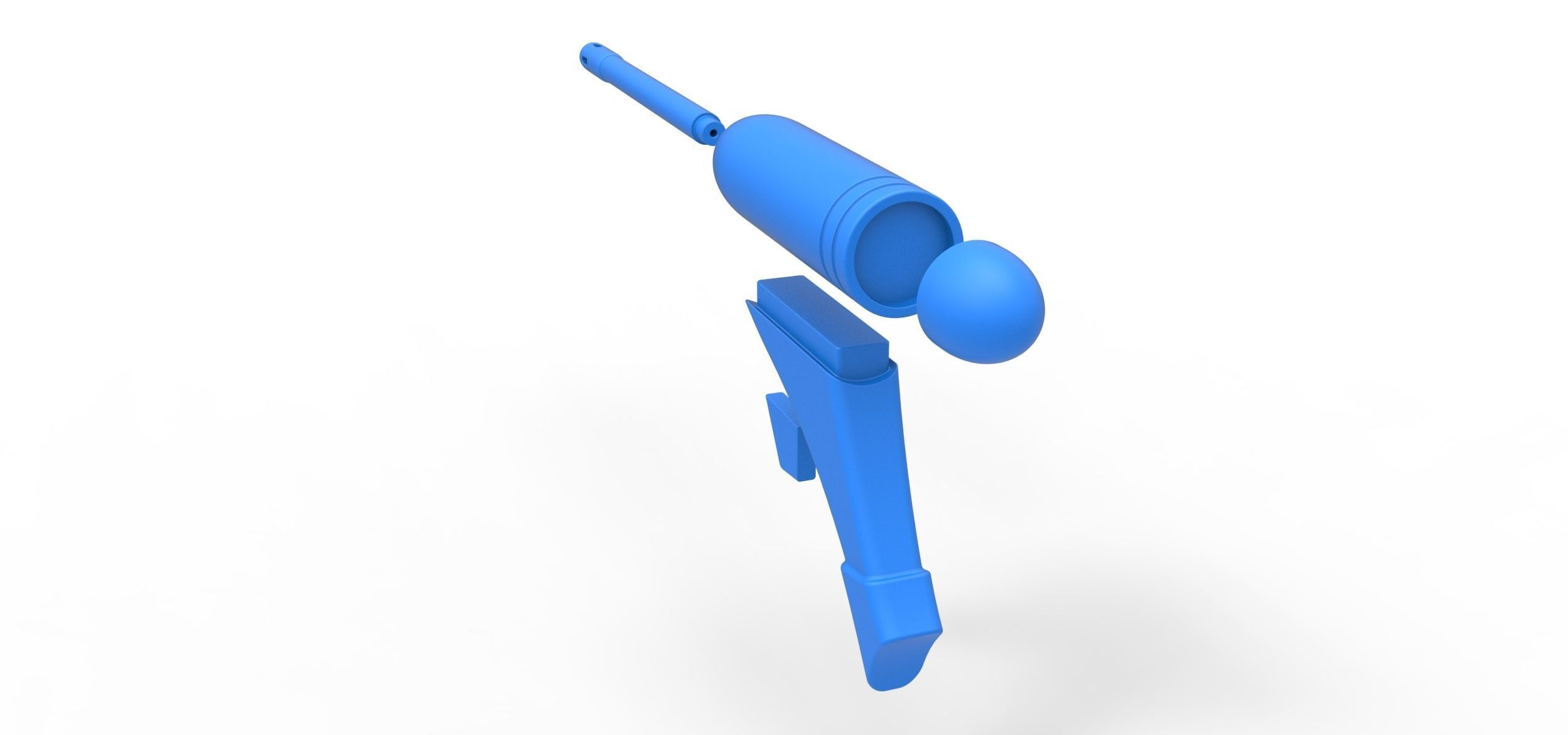 Blaster pistol ELG-3A from the movie Star Wars 3D print model_16