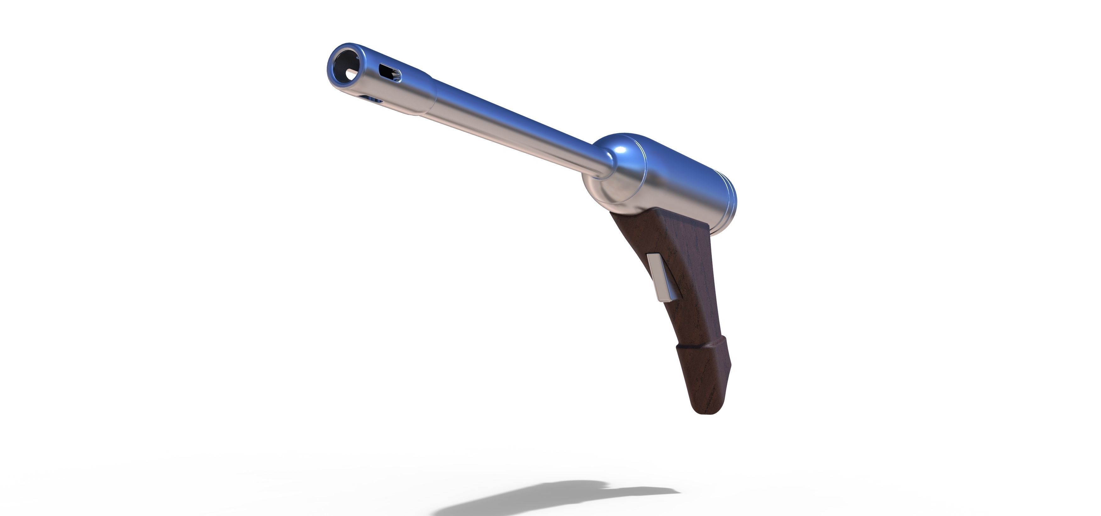 Blaster pistol ELG-3A from the movie Star Wars 3D print model_3