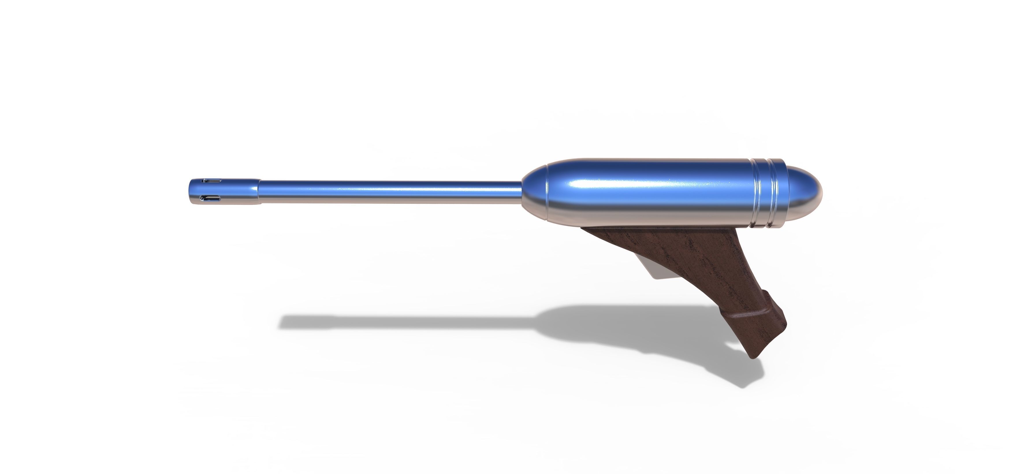 Blaster pistol ELG-3A from the movie Star Wars 3D print model_6