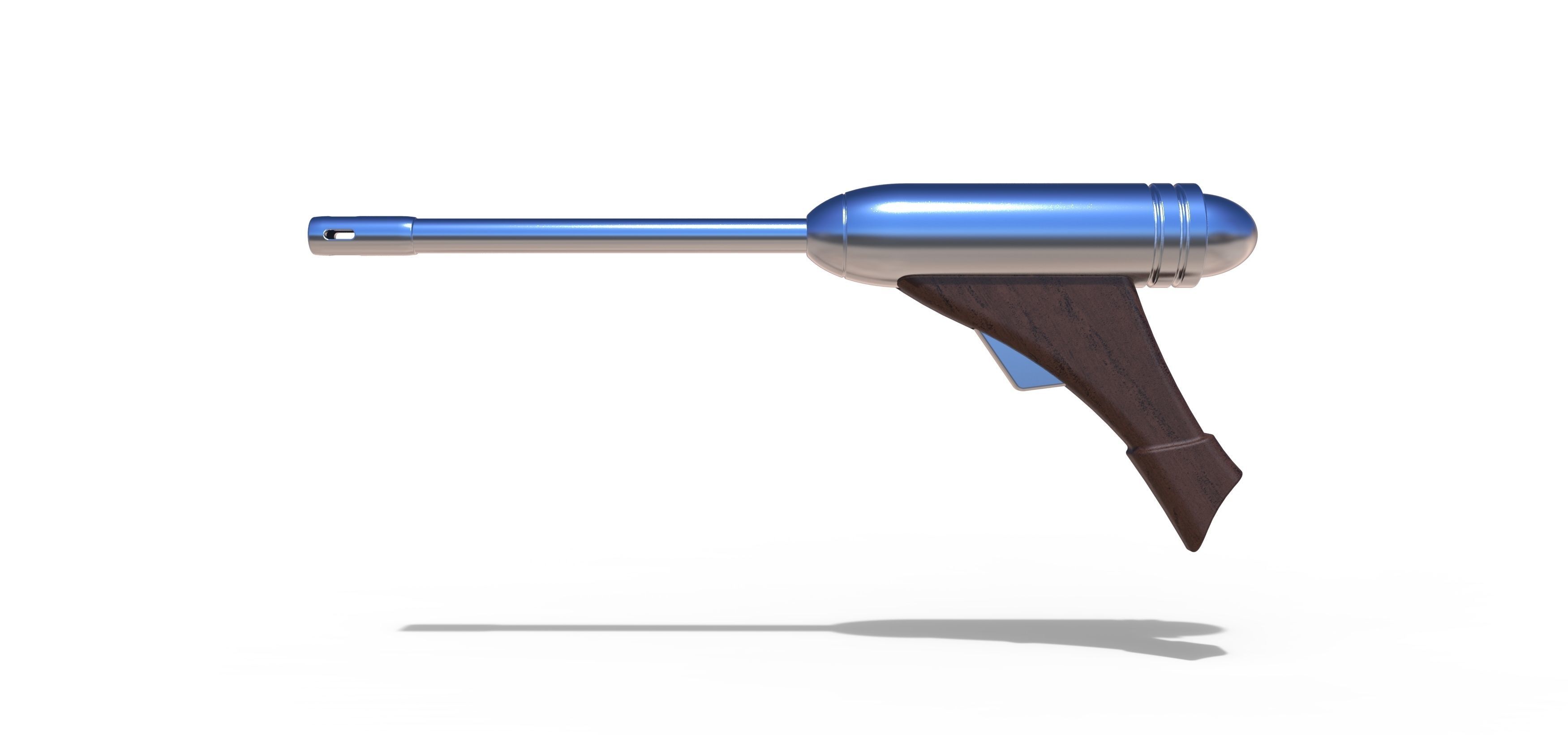 Blaster pistol ELG-3A from the movie Star Wars 3D print model_5