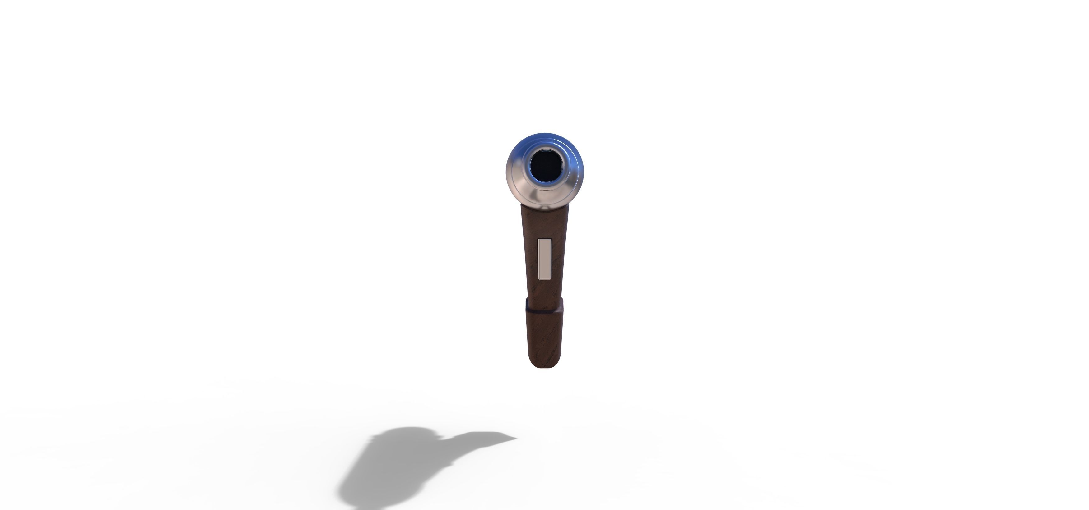 Blaster pistol ELG-3A from the movie Star Wars 3D print model_4