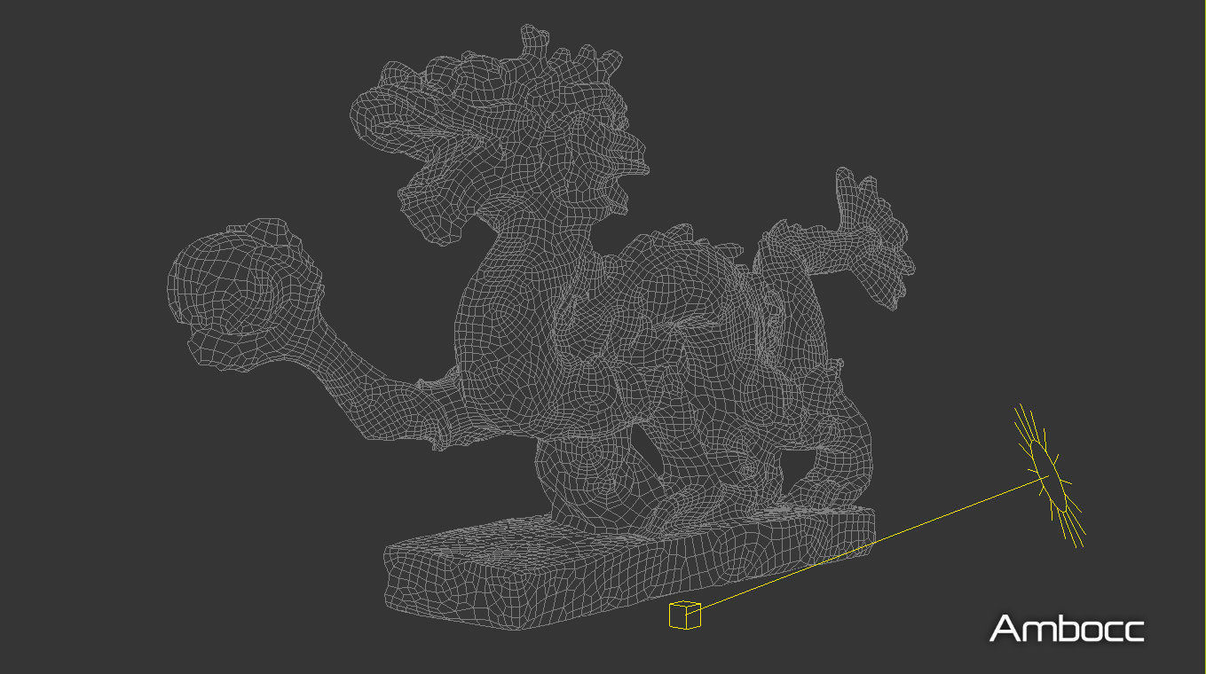 Chinese Dragon Statue - PBR 3D Model Low-poly 3D model_4