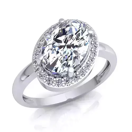 Fancy Woman Diamond Ring 