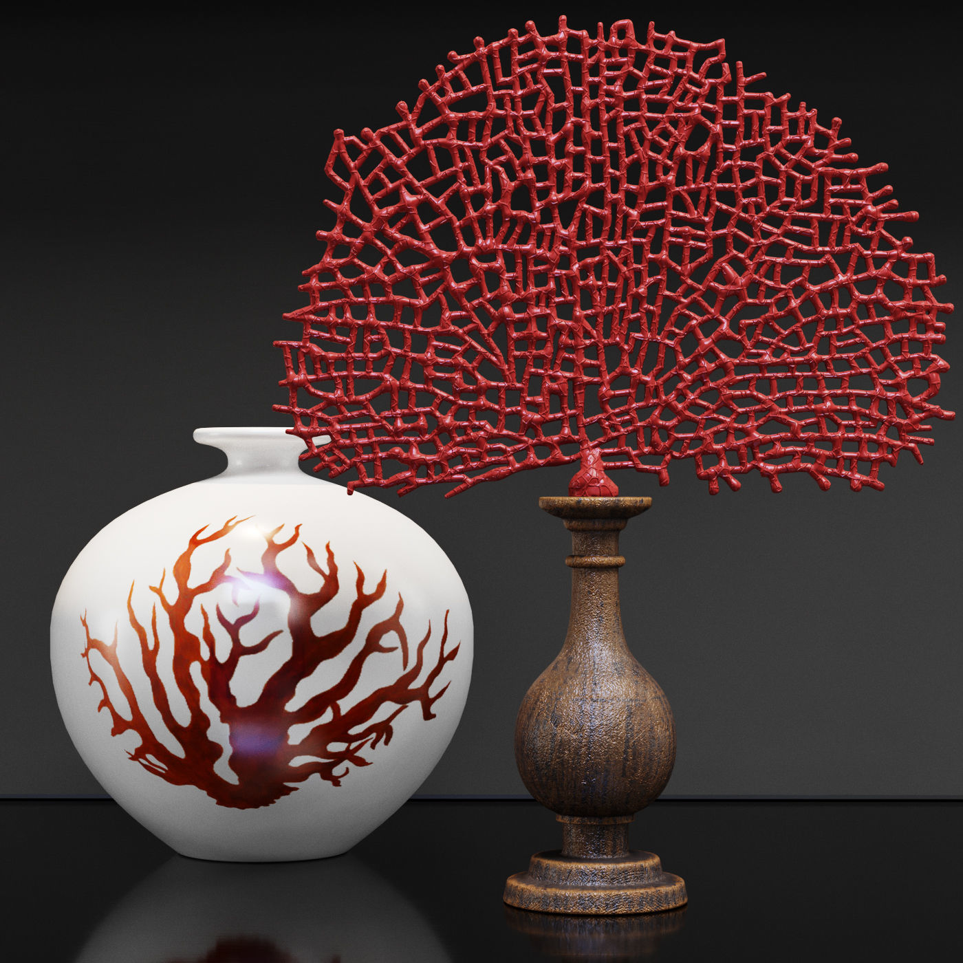 Decor Set 44 3D model_2