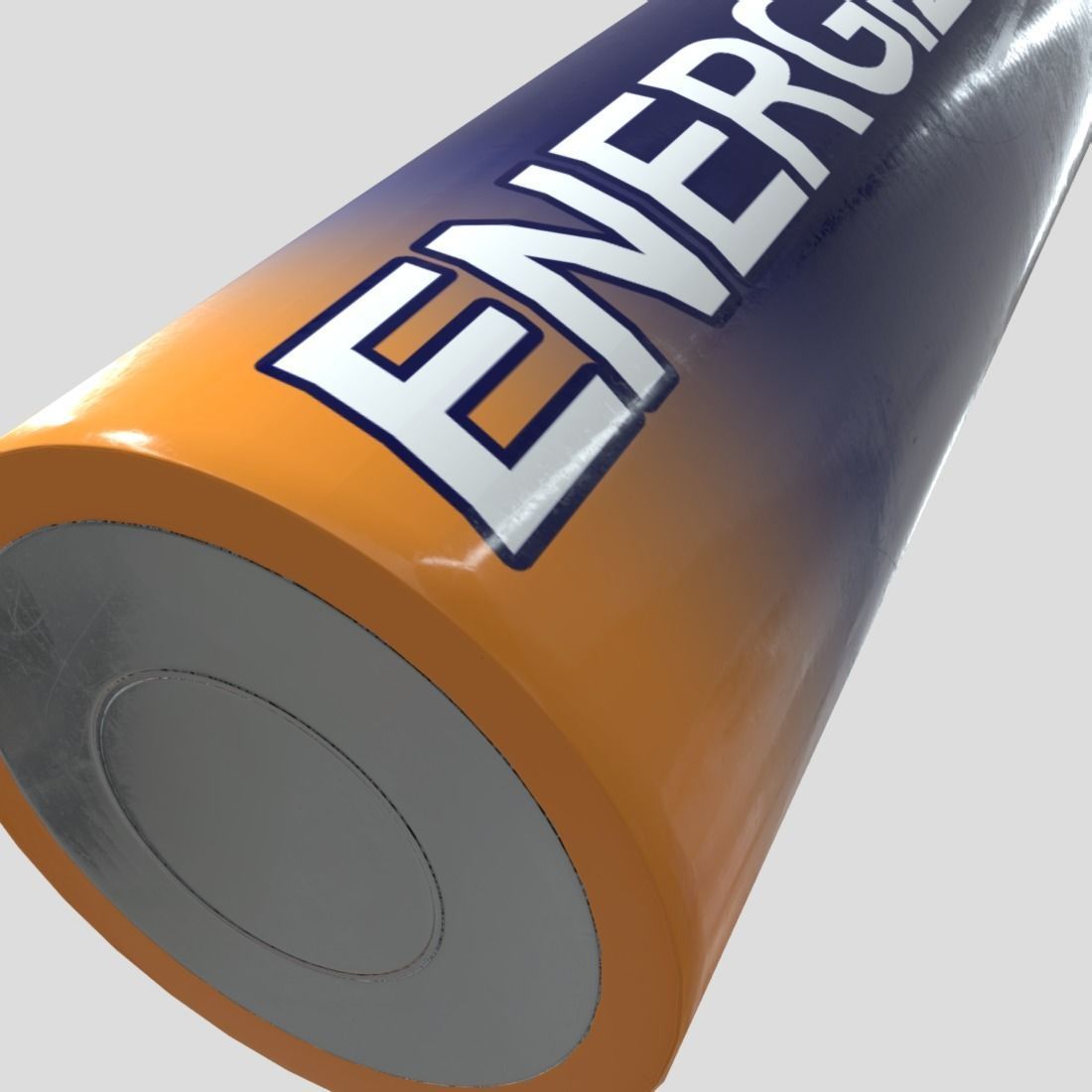 Battery AA Low-poly 3D model_13