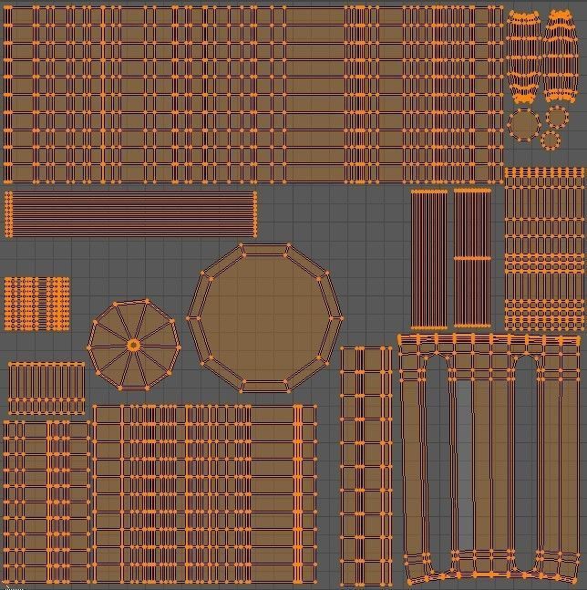 Vintage syringe Low-poly 3D model_9