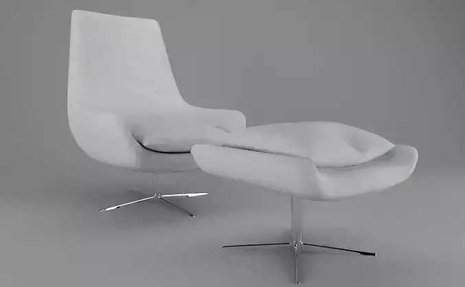 Ego Armchair 3D Model