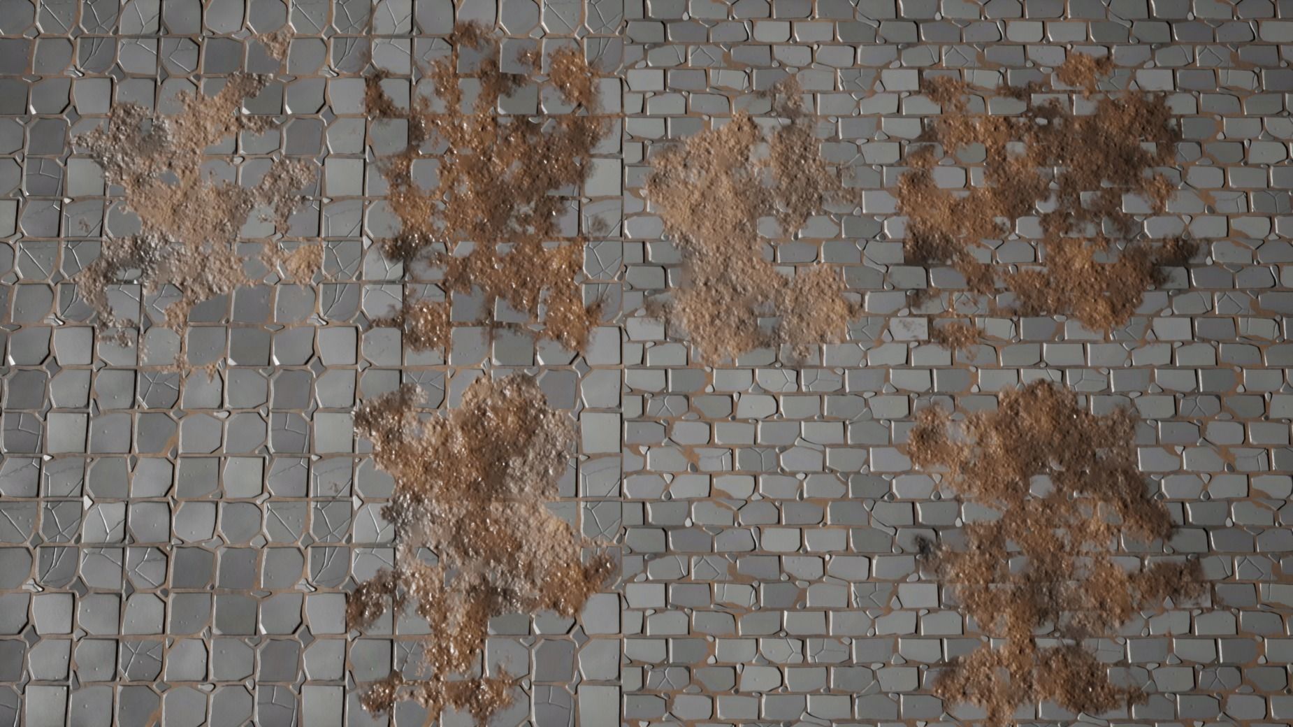 Stylized Cobblestone Material Pack Texture_5