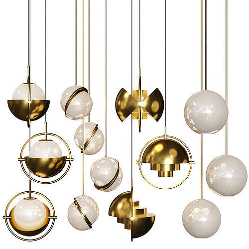 Pendant set 006 3D model